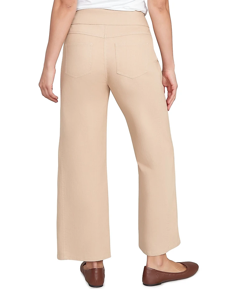 Ruby Rd. Petite Size Wide Leg Pull-On Pants