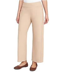 Ruby Rd. Petite Size Wide Leg Pull-On Pants
