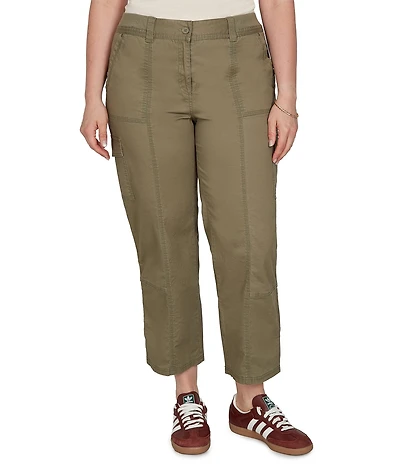 Ruby Rd. Plus Size Cargo Rolled Cuff Pant
