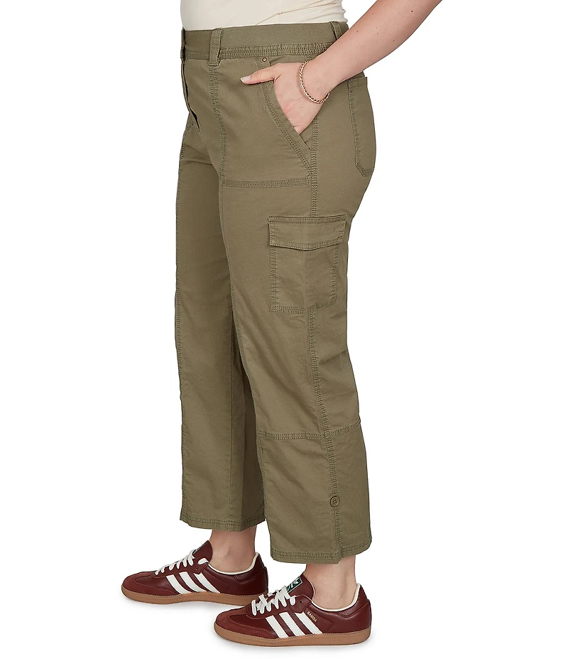 Ruby Rd. Plus Size Cargo Rolled Cuff Pant