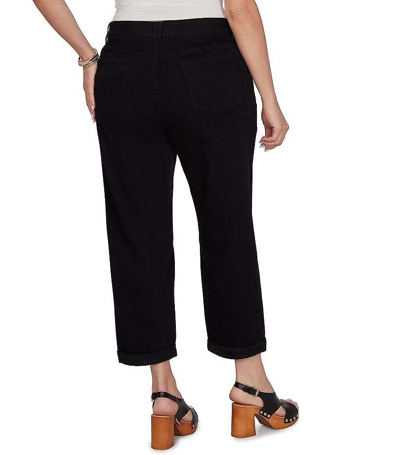 Ruby Rd. Plus Size Denim Girlfriend Jeans