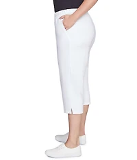 Ruby Rd. Plus Size French Terry Knit Pull-On Pants