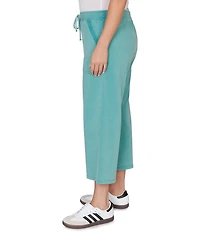 Ruby Rd. Plus Size French Terry Relaxed Pull-On Pants