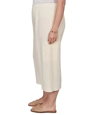 Ruby Rd. Plus Size Gauze Pull-On Cargo Pants