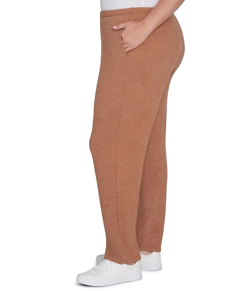 Ruby Rd. Plus Size Knit Pull-On Sweatpants