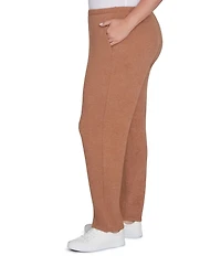 Ruby Rd. Plus Size Knit Pull-On Sweatpants