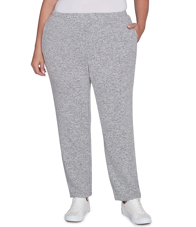 Ruby Rd. Plus Size Knit Pull-On Sweatpants