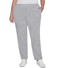 Ruby Rd. Plus Size Knit Pull-On Sweatpants