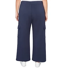 Ruby Rd. Plus Size Luxe Ultra Knit Pull-On Cargo Pants
