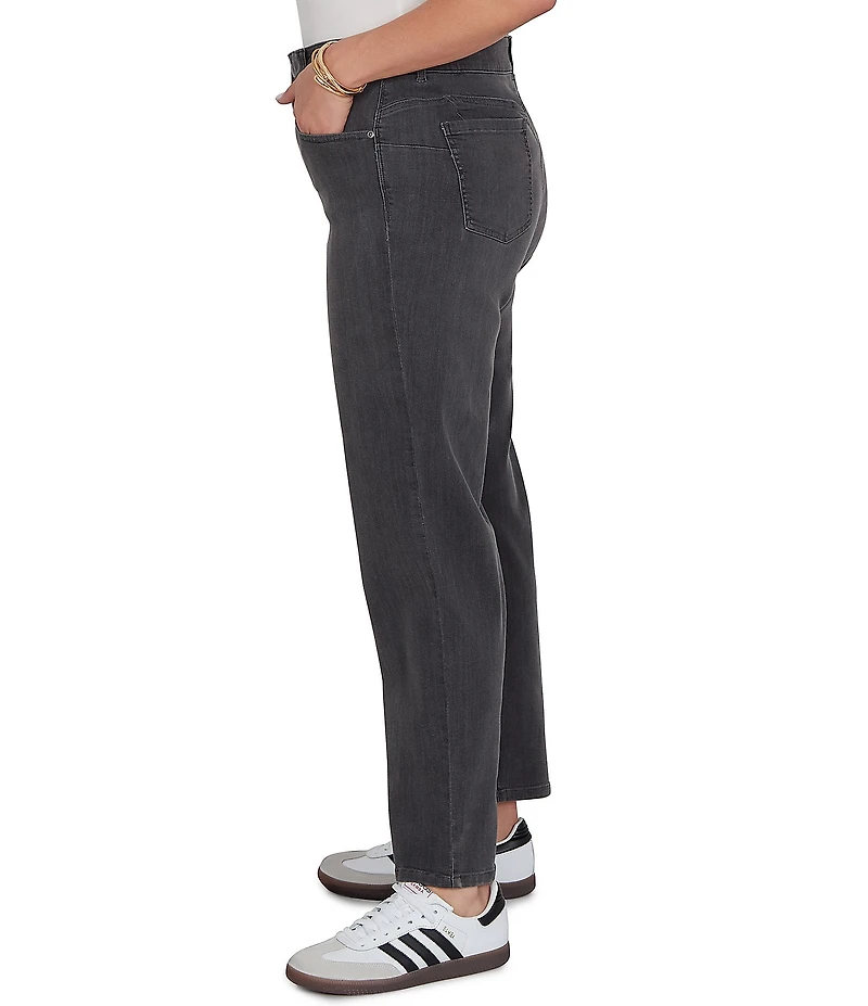Ruby Rd. Plus Size Soft Denim Pull-On Boot-Cut Jeans