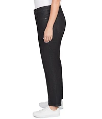 Ruby Rd. Plus Size Soft Denim Pull-On Boot-Cut Jeans