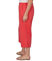 Ruby Rd. Plus Size Soft Double Gauze Relaxed Pull-On Pant