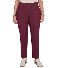 Ruby Rd. Plus Size Soft Extra-Stretch Pull-On Denim Pant