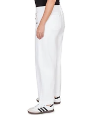 Ruby Rd. Plus Size Soft Stretch Denim Pull-On Wide Leg Jeans