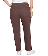 Ruby Rd. Plus Size Soft Stretch Pull-On Ankle Pants