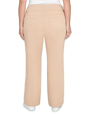 Ruby Rd. Plus Size Soft Terry Relaxed Pull-On Pants
