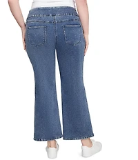 Ruby Rd. Plus Size Stretch Pull-On Ankle Jeans