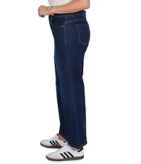 Ruby Rd. Plus Size Wide Leg Pull-On Denim Jeans