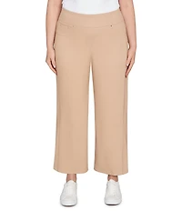Ruby Rd. Plus Size Wide Leg Pull-On Pants
