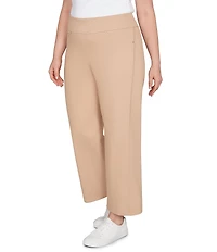 Ruby Rd. Plus Size Wide Leg Pull-On Pants
