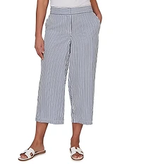 Ruby Rd. Seersucker Stripe Capri Pant