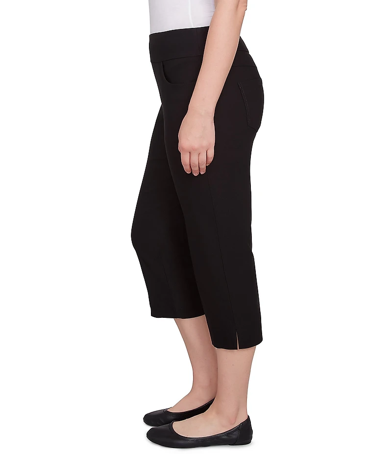 Ruby Rd. Stretch Straight Leg Pull-On Capri Pants