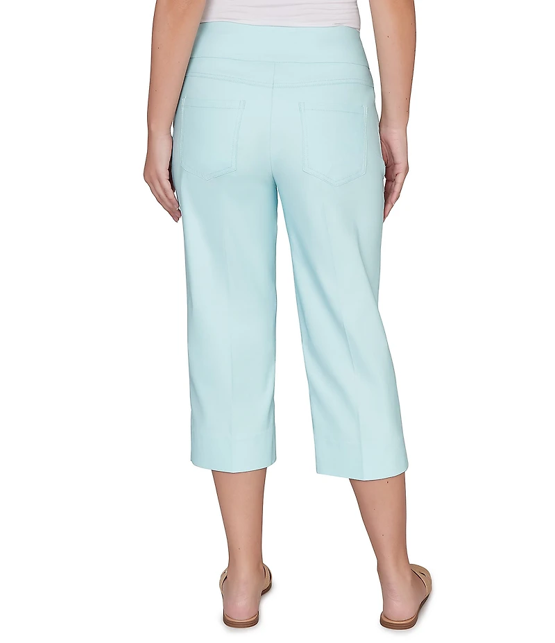Ruby Rd. Stretch Straight Leg Pull-On Capri Pants