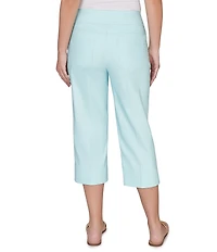Ruby Rd. Stretch Straight Leg Pull-On Capri Pants