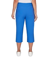 Ruby Rd. Stretch Straight Leg Pull-On Capri Pants