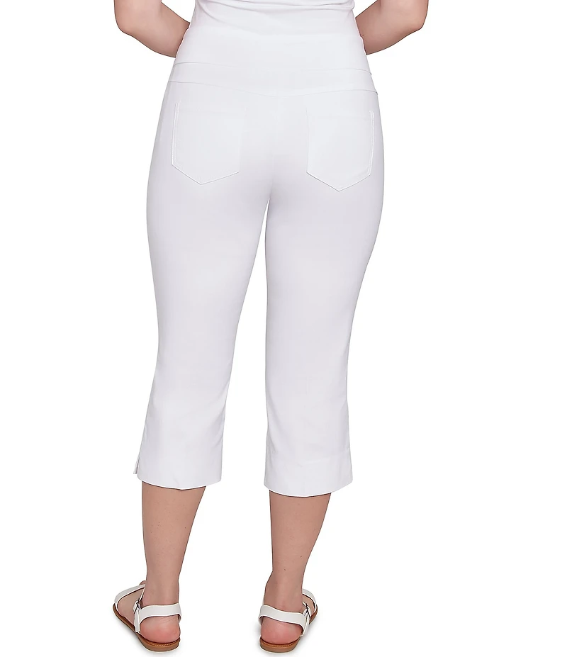 Ruby Rd. Stretch Straight Leg Pull-On Capri Pants