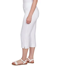 Ruby Rd. Stretch Straight Leg Pull-On Capri Pants