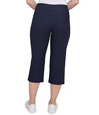 Ruby Rd. Stretch Straight Leg Pull-On Capri Pants