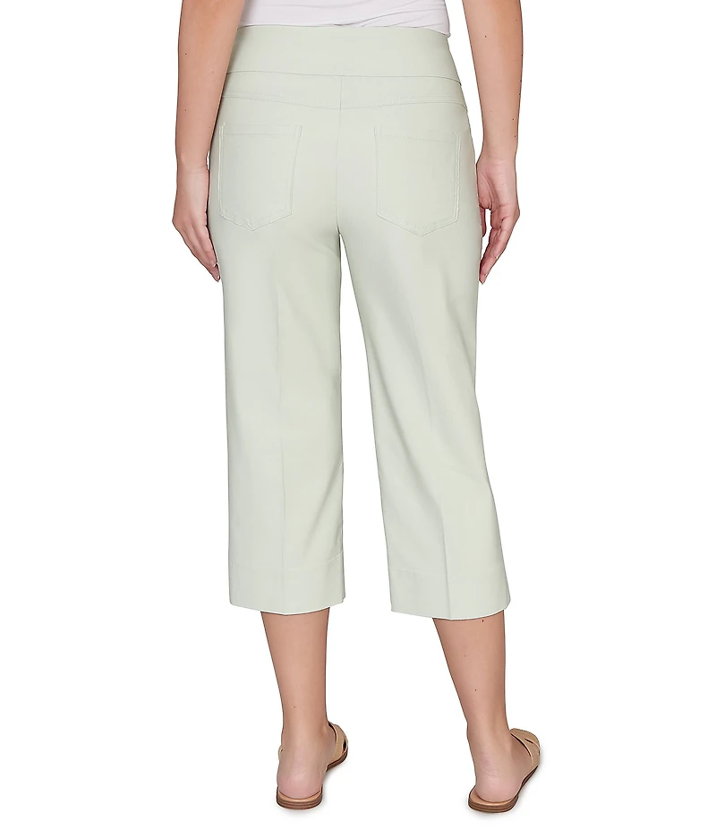 Ruby Rd. Stretch Straight Leg Pull-On Capri Pants