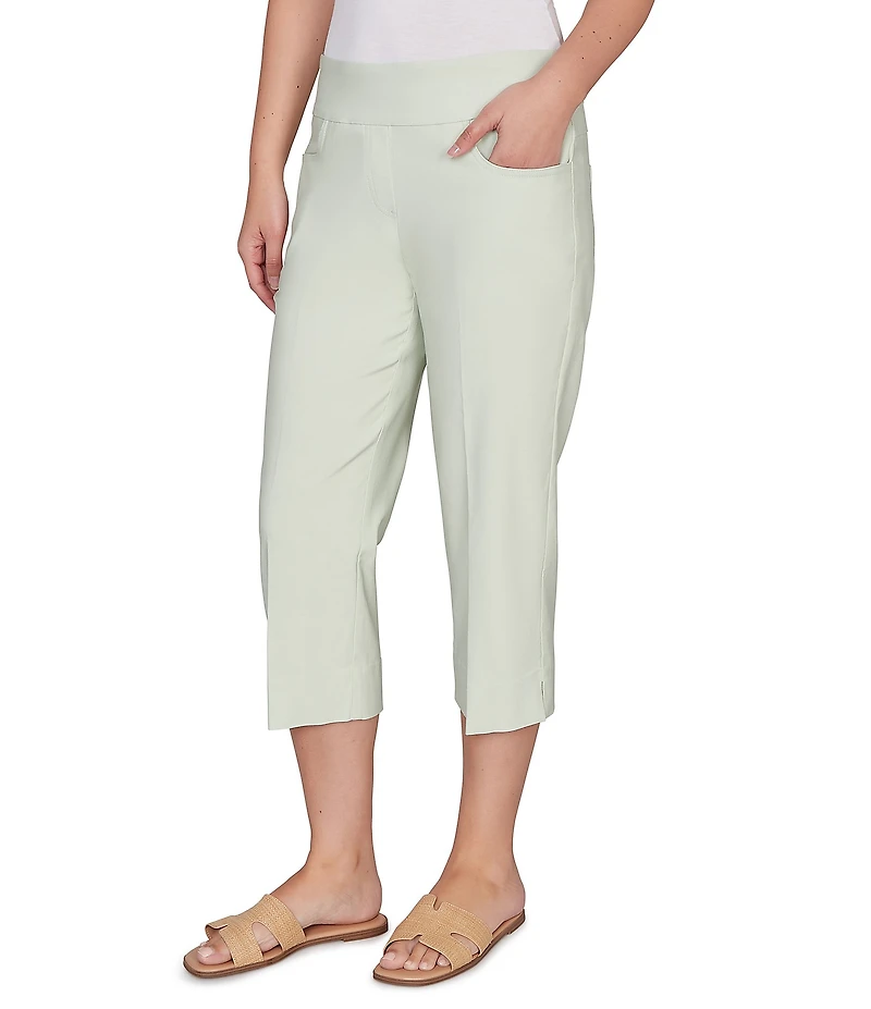 Ruby Rd. Stretch Straight Leg Pull-On Capri Pants