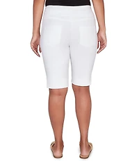 Ruby Rd. Silky Tech Bermuda Pull-On Shorts