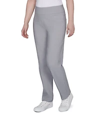 Ruby Rd. Silky Tech Straight Leg Pull-On Pants