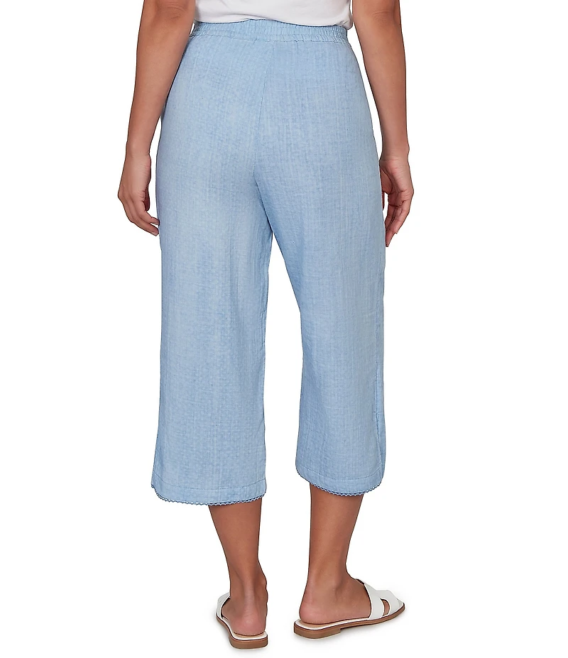 Ruby Rd. Soft Double Gauze Relaxed Pull-On Pant