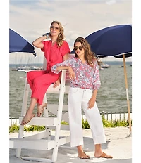Ruby Rd. Soft Double Gauze Relaxed Pull-On Pant