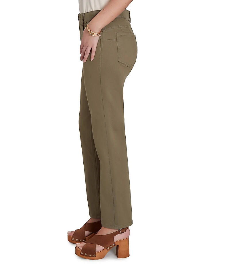 Ruby Rd. Soft Stretch Straight Leg Denim Ankle Pants