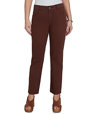 Ruby Rd. Soft Stretch Straight Leg Denim Ankle Pants
