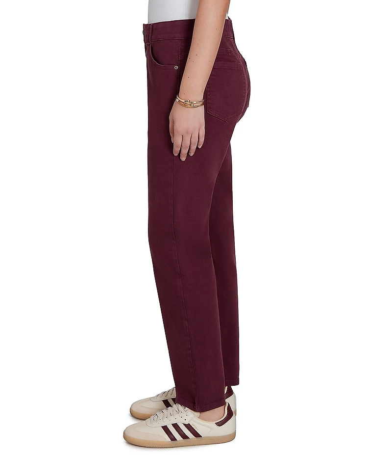 Ruby Rd. Soft Stretch Straight Leg Denim Ankle Pants