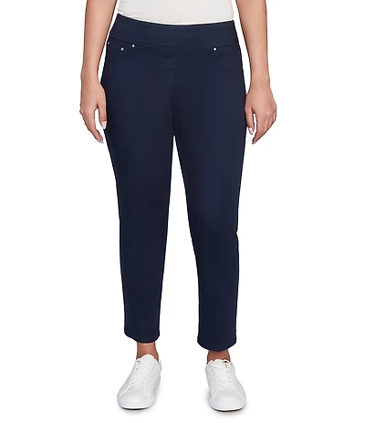Ruby Rd. Twill Pull-On Ankle Pants