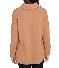 Ruby Rd. Ultra-Soft Cowl Neck Long Sleeve Knit Sweater