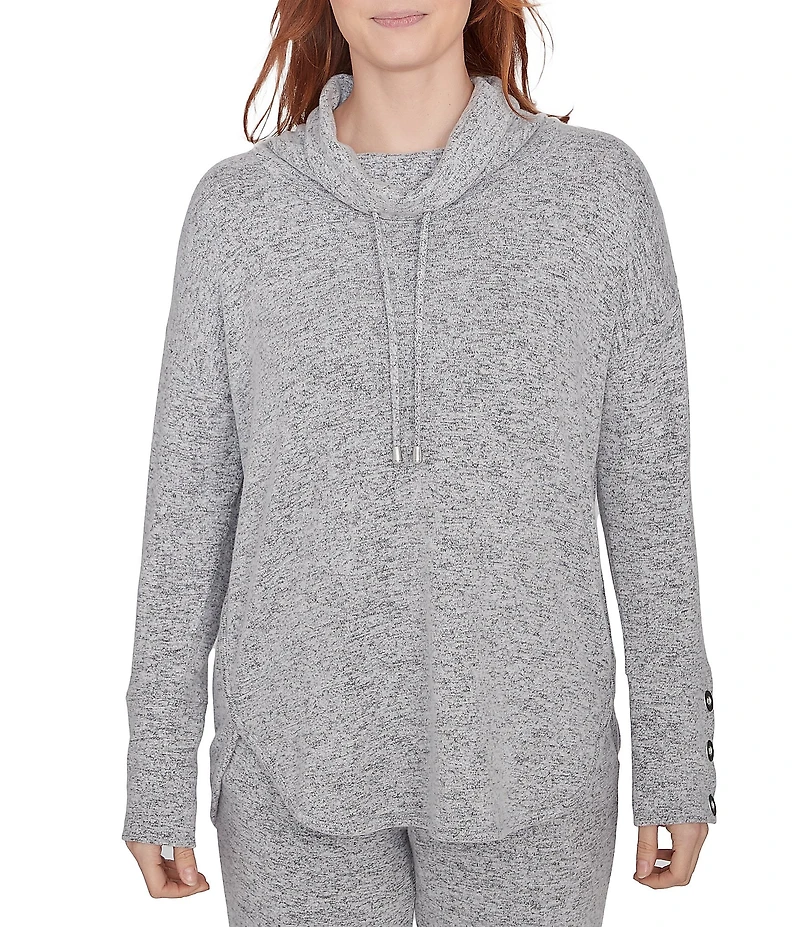 Ruby Rd. Ultra-Soft Cowl Neck Long Sleeve Knit Sweater