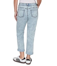 Ruby Rd. Ultra-Soft Rolled Hem Girlfriend Jeans
