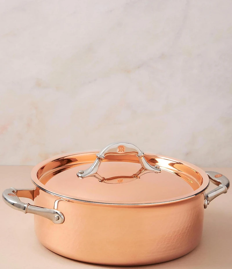 Ruffoni Symphonia Cupra 4-Quart Covered Braiser
