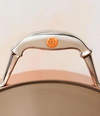 Ruffoni Symphonia Cupra Saute Pan with Helper Handle, 4 Qt.
