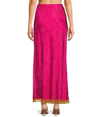 Rumored Meadow High Slit Coordinating Maxi Skirt