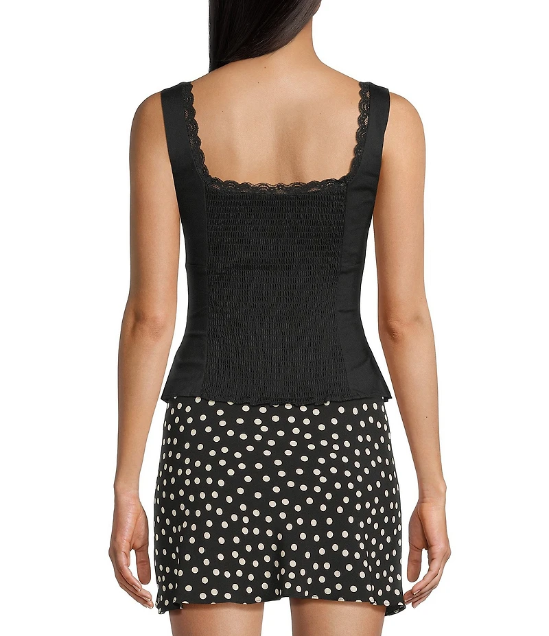 Rumored Rosemary Square Neck Tank Top