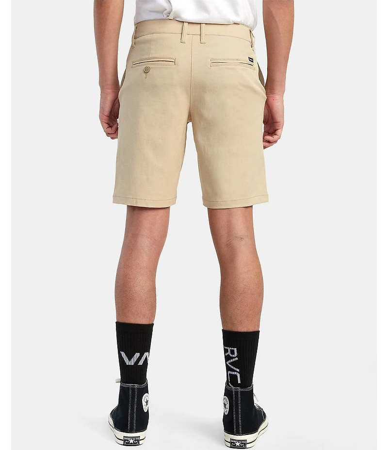 RVCA Back In Hybrid 19#double; Outseam Shorts